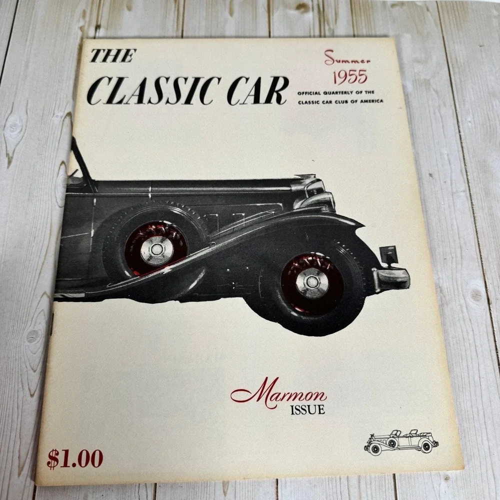 The Classic Car Magazine 1955 Summer Autumn Annual Review CCCA Set